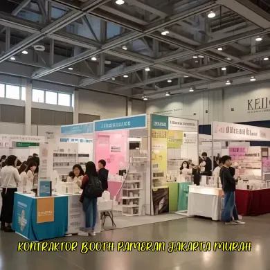 kontraktor booth pameran jakarta murah